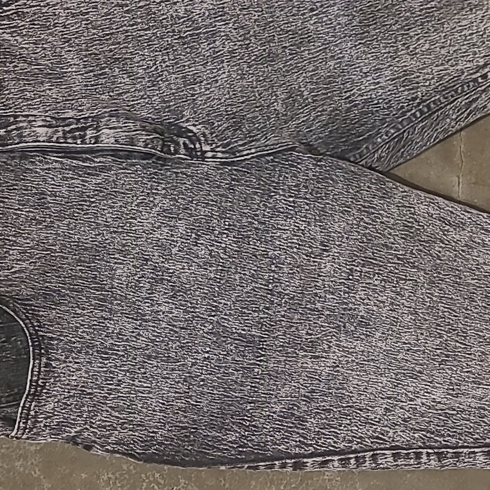 VINTAGE HIGH RISE ACID WASH JEANS - Picture 3 of 7